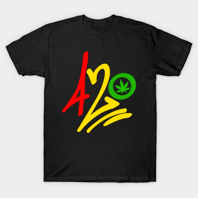 420 T-Shirt by yinon-h